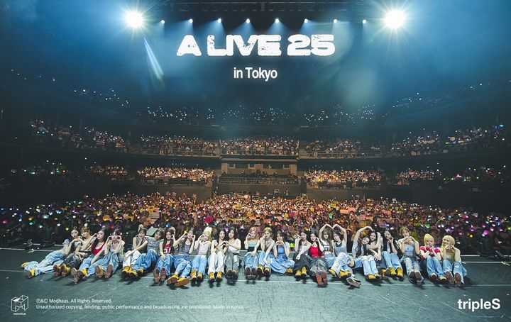 [서울=뉴시스] 트리플에스 일본 공연. (사진 = 모드하우스 제공) 2025.07.21. photo@newsis.com *재판매 및 DB 금지