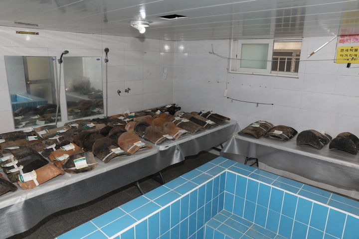 [서울=뉴시스]  정밀수습조사  후 의성 고운사 연수전 수습부재 (사진=국가유산청 제공) 2025.07,.21. photo@newsis.com  *재판매 및 DB 금지