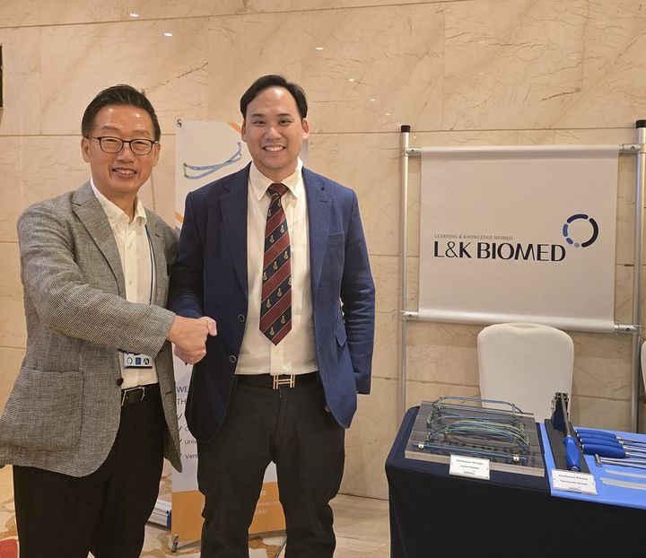 기성욱 ME&H 대표이사, 시라 바지라 병원 외과 교수. (사진=엘앤케이바이오) *재판매 및 DB 금지