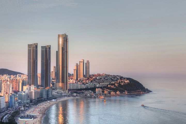 부산 해운대 일대 (사진=스카이스캐너) *재판매 및 DB 금지