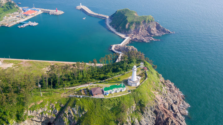 고군산 말도 등대 전경 (사진=군산시 제공) *재판매 및 DB 금지