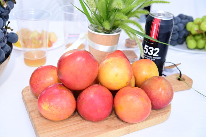 [김천=뉴시스] 김천자두 맛 보세요. (사진=김천시 제공) 2025.07.21 photo@newsis.com *재판매 및 DB 금지