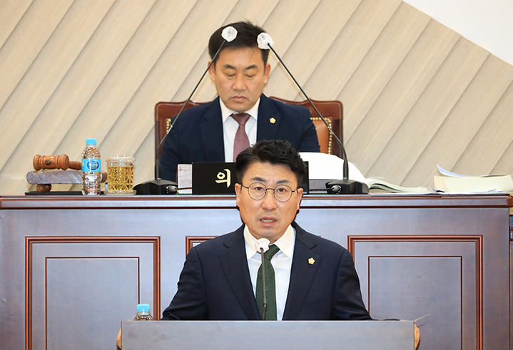 삼척시의회는 21일 제264회 임시회 제3차 본회의를 진행되고 있다.(사진=삼척시의회 제공) *재판매 및 DB 금지