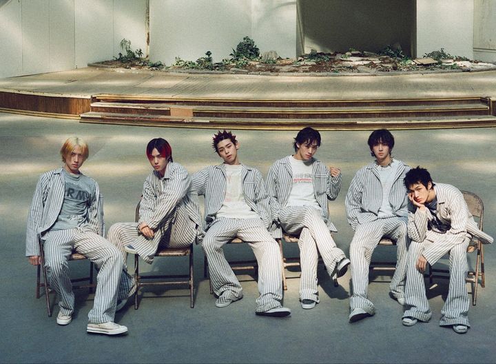 [서울=뉴시스] 그룹 82메이저(82MAJOR)가 지난 19일(현지시간) LA에서 '에이티투 신드롬 인 노스 아메리카'(82 SYNDROME in NORTH AMERICA) 마지막 공연을 진행했다. (사진=그레이트엠엔터테인먼트 제공) 2025.07.21. photo@newsis.com *재판매 및 DB 금지