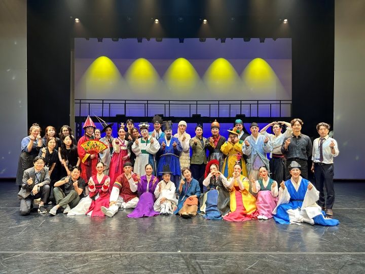 '광대' 대만 투어공연 (사진=국립정동극장 제공) *재판매 및 DB 금지