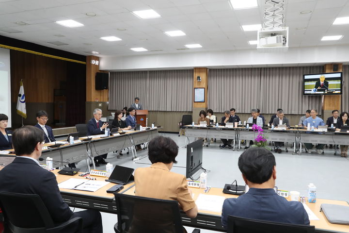 [창원=뉴시스]경남교육청, 7월 교육정책관리자회의 개최.(사진=경남교육청 제공) 2025.07.21.photo@newsis.com *재판매 및 DB 금지