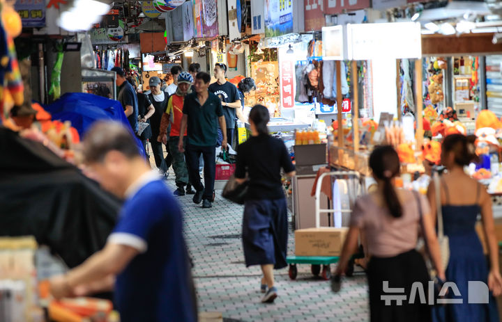 [제주=뉴시스] 제주동문시장. (사진=뉴시스 DB). photo@newsis.com 
