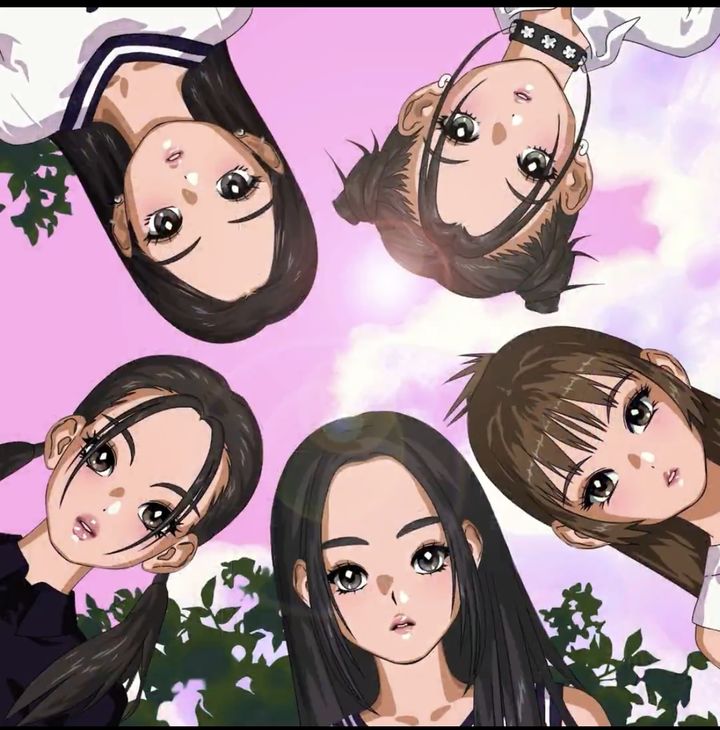 [서울=뉴시스] 뉴진스 애니메이션. (사진 = 어도어 제공) 2025.07.22. photo@newsis.com *재판매 및 DB 금지