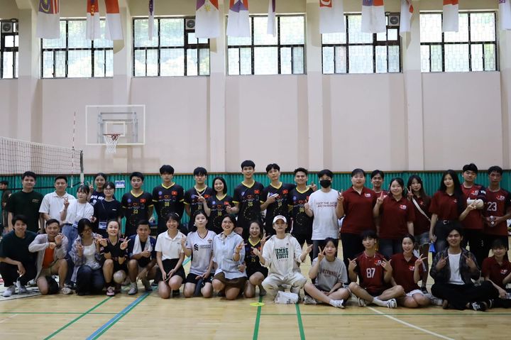 [대전=뉴시스] 한남대에서 열린 전국 베트남 유학생들 체육대회 참가자들 기념촬영. (사진=한남대 제공) *재판매 및 DB 금지