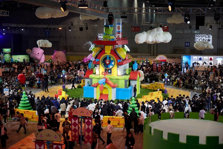 경기도 고양시 일산에서 처음 개최한 '메이플 콘 2024' 행사 전경 (사진=넥슨 제공) *재판매 및 DB 금지
