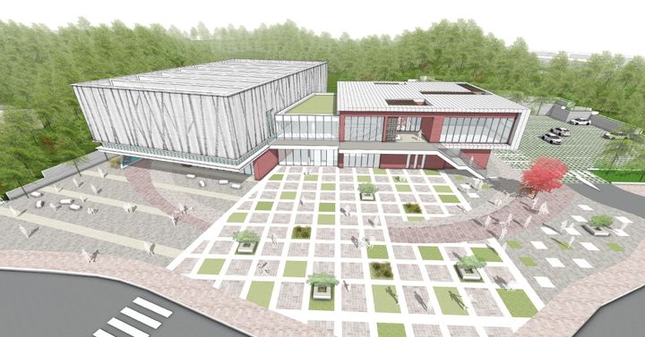 제천 고암 국민체육센터 조감도 *재판매 및 DB 금지