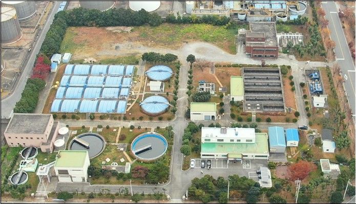 [광양=뉴시스] 광양시 태인 폐수처리장. (사진=광양시 제공) 2025.07.22. photo@newsis.com *재판매 및 DB 금지