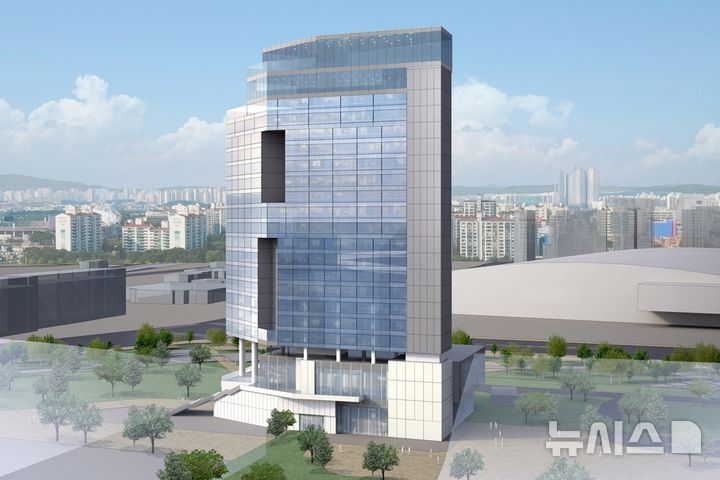 [고양=뉴시스] 킨텍스 앵커호텔 조감도. (사진=킨텍스 제공) 2025.07.22. photo@newsis.com 