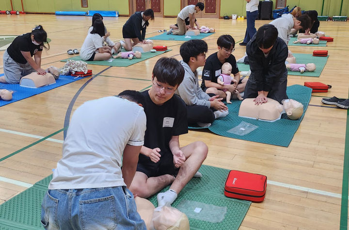 [공주=뉴시스] 국립공주대 공주시 학습형늘봄지원센터 특성화고 맞춤형 교육과정 모습. (사진=국립공주대 제공) *재판매 및 DB 금지