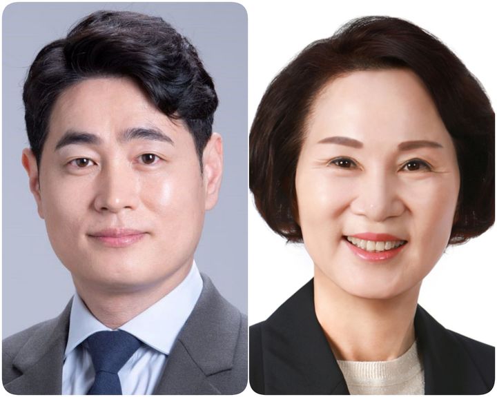 광주시의회 예결특위 심창욱 위원장과 김용임 부위원장. (사진=뉴시스DB) *재판매 및 DB 금지