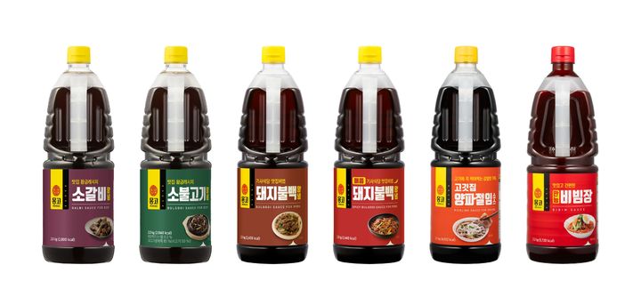 [창원=뉴시스] ‘몽고 간편 소스 6종’ 출시.(사진=몽고식품 제공) 2025.07.22.photo@newsis.com *재판매 및 DB 금지