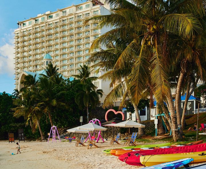 [서울=뉴시스] 롯데호텔 괌 전경.(사진=롯데호텔앤리조트 제공) *재판매 및 DB 금지