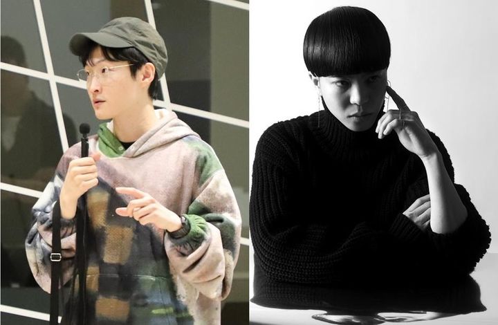 Kiaf SEOUL 2025 특별전 《리버스 캐비닛》을 공동 기획한 (좌) 윤율리(일민미술관 학예실장), (우) 이와타 토모야((The 5th Floor 디렉터) *재판매 및 DB 금지