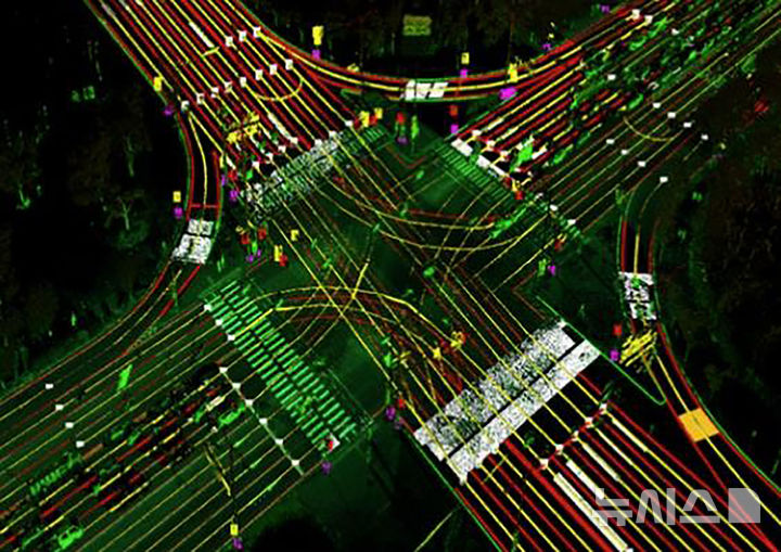 [성남=뉴시스] 성남시 정밀도로지도 예시 (사진=성남시 제공) 2025.07.23.photo@newsis.com