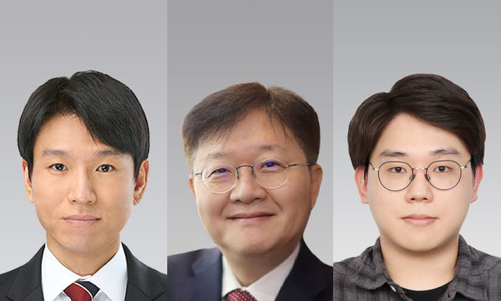 사진은 (왼쪽부터) 물리학과 양상모 교수, 화학과 옥강민 교수, 물리학과 정태현 석사과정생. (사진=서강대 제공) *재판매 및 DB 금지