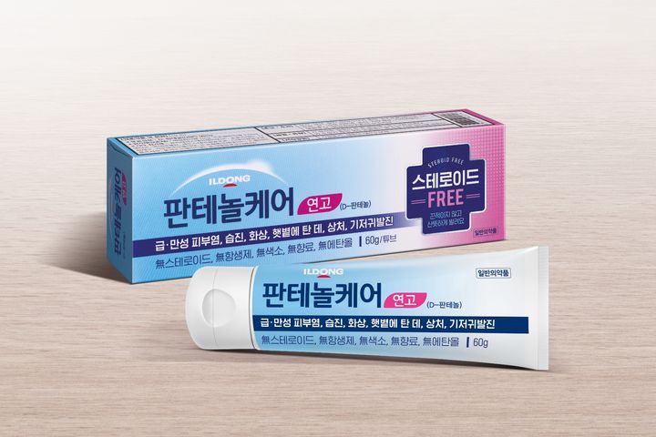 [서울=뉴시스] 일동제약 판테놀 케어 연고 (사진=일동제약 제공) 2025.07.23. photo@newsis.com *재판매 및 DB 금지