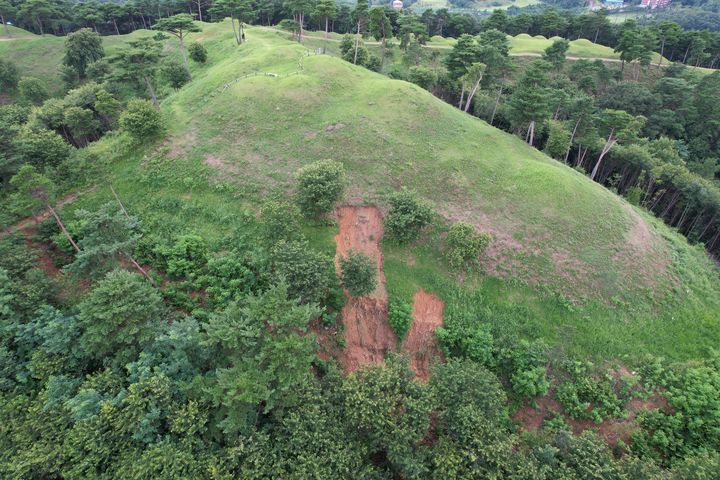 [서울=뉴시스] 고령 지산동 고분군 (사진=국가유산청 제공 2025.7.23 photo@newsi.com *재판매 및 DB 금지