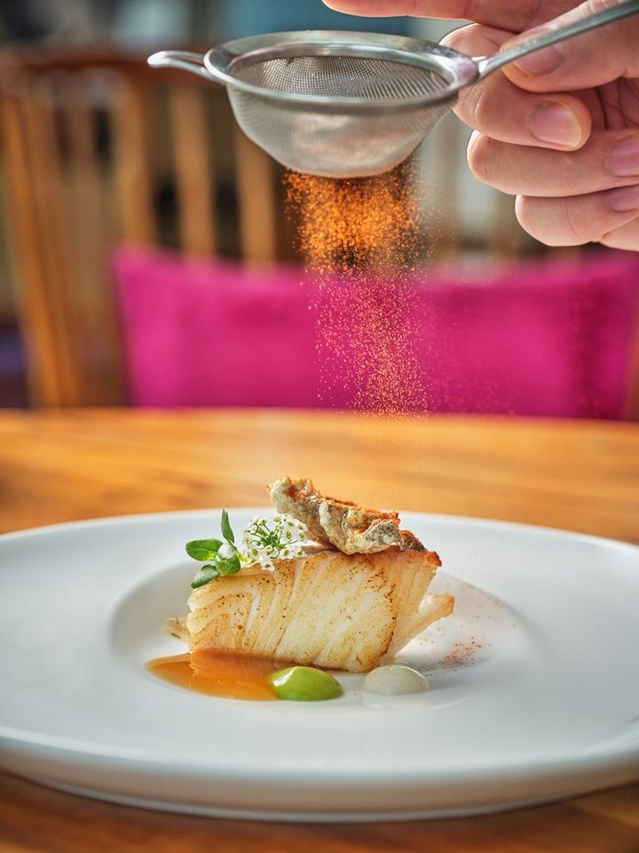 파크 하얏트 서울 '더 라운지'의 '심포니 디너 7코스' 중 '은대구구이' *재판매 및 DB 금지