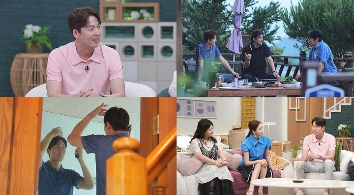 [서울=뉴시스] 23일 오후 9시 30분 방송하는 채널A 예능 프로그램 '요즘 남자 라이프-신랑수업'에서 배우 이정진이 이종혁·오지호에게 결혼 조언을 듣는다. (사진=채널A '요즘 남자 라이프-신랑수업' 제공) 2025.07.23. photo@newsis.com *재판매 및 DB 금지