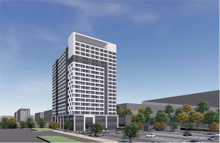 [안동=뉴시스] 청년드림타워 조감도. (사진=경북도 제공) 2025.07.24. photo@newsis.com *재판매 및 DB 금지