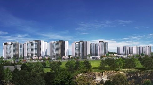 [서울=뉴시스] 위파크 제주 1단지 투시도. (사진=호반 제공) 2025.07.24. photo@newsis.com *재판매 및 DB 금지