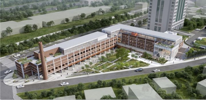 [서울=뉴시스] 유한양행 구 사옥 리노베이션 조감도. (사진=유한양행 제공) 2025.07.24. photo@newsis.com *재판매 및 DB 금지