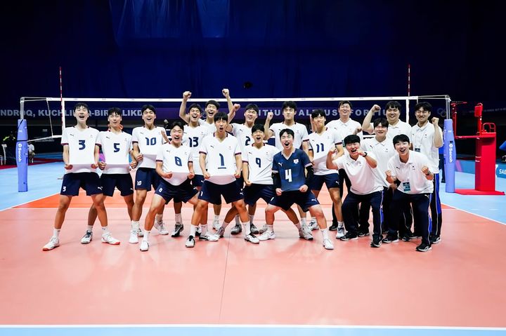 [서울=뉴시스]한국 U-19 남자배구, 세계선수권 첫판서 승리. (사진=FIVB 홈페이지 캡처) 2025.07.25. photo@newsis.com *재판매 및 DB 금지