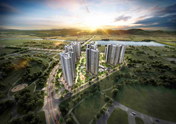 DL이앤씨가 우선협상대상자로 선정된 ‘광명시흥 민간참여 공공주택건설사업’ S1-10·B1-3블록 조감도. (사진=DL이앤씨 제공) *재판매 및 DB 금지