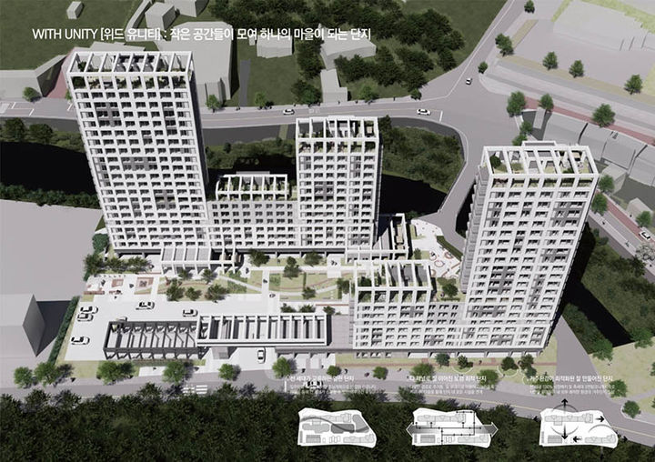 도계 공공임대주택 조감도.(사진=삼척시 제공) *재판매 및 DB 금지