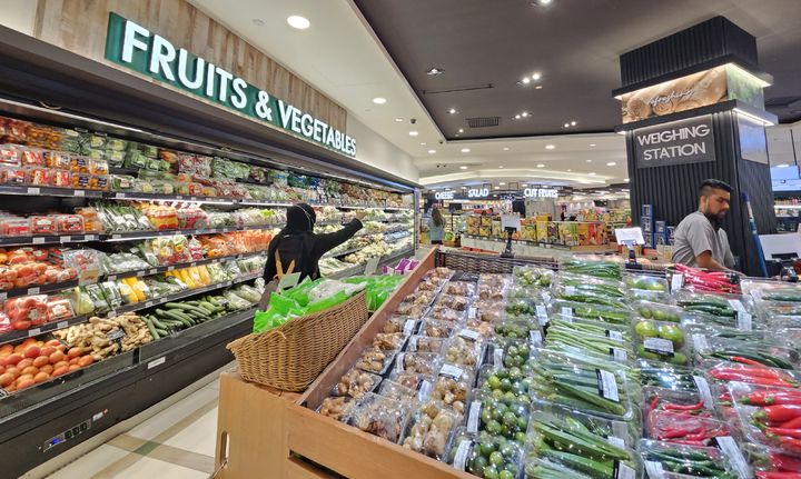 [쿠알라룸푸르=뉴시스] 말레이시아 쿠알라룸푸르 부킷빈탕 수리아몰 내 마트 콜드 스토리지 모습. (사진=임소현 기자) *재판매 및 DB 금지