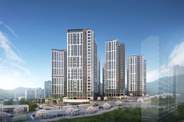 [창원=뉴시스] 강경국 기자 = 트리븐 창원 투시도. (사진=두산에너빌리티 제공). 2025.07.25. photo@newsis.com *재판매 및 DB 금지