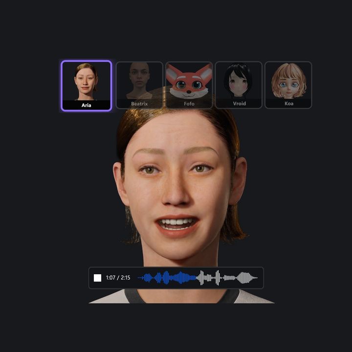 [서울=뉴시스] 엔씨소프트 인공지능(AI) 개발 부문 자회사 엔씨AI의 음성 기반의 자동 립싱크 및 페이셜 애니메이션 구현 기술 '바르코 싱크페이스' (사진=엔씨AI 제공) *재판매 및 DB 금지