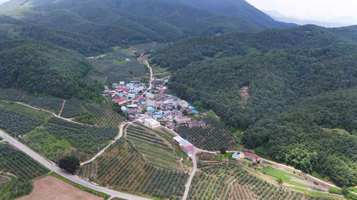 [청송=뉴시스] 청송군 현서면 화목1리 (사진=청송군 제공) 2025.07.25. photo@newsis.com *재판매 및 DB 금지