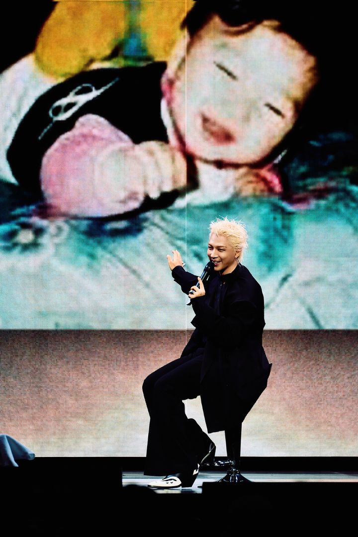 [서울=뉴시스] 빅뱅 태양 첫 단독 팬미팅. (사진 = 더블랙레이블 제공) 2025.07.27. photo@newsis.com *재판매 및 DB 금지