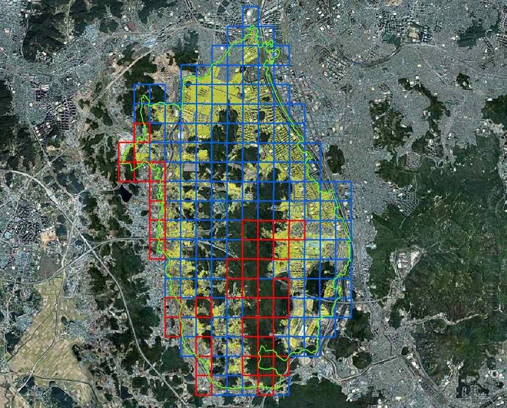 [광명=뉴시스] 광명시 위성 지도.(사진=광명시 제공)2025.07.28.photo@newsis.com *재판매 및 DB 금지