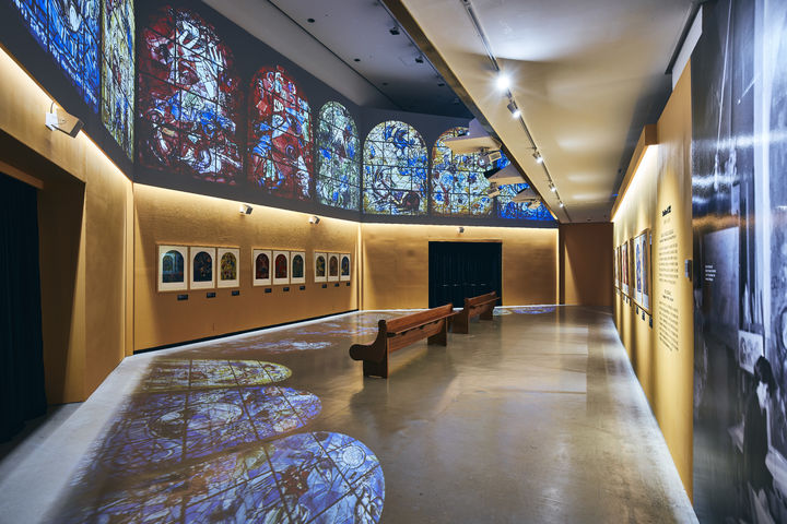 '마르크 샤갈 특별전: 비욘드 타임' 전시. 사진=예술의전당 제공. *재판매 및 DB 금지