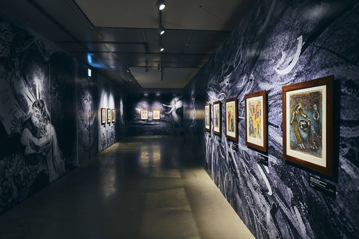 '마르크 샤갈 특별전: 비욘드 타임' 전시. 사진=예술의전당 제공. *재판매 및 DB 금지