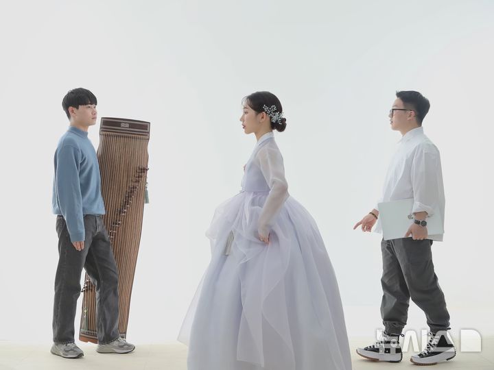 [서울=뉴시스]창작 그룹 '구이임' (사진=국립국악원 제공) 