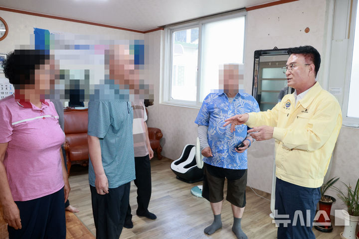 박동식 사천시장, 무더위쉼터 현장 점검…폭염 취약계층 보호