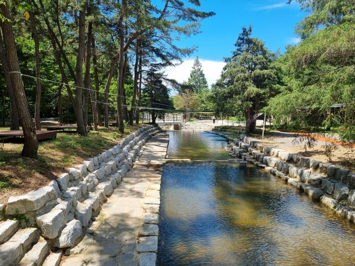 [익산=뉴시스] 전북 익산시 송천계곡. (사진=익산시 제공) 2025.07.28. photo@newsis.com *재판매 및 DB 금지