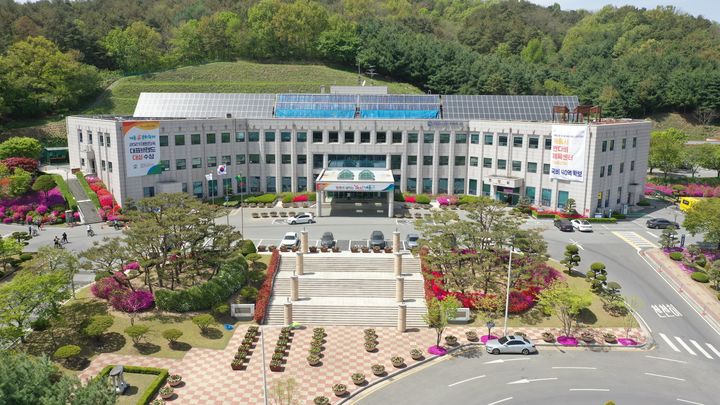 [계룡=뉴시스]계룡시청 전경. 2025. 07. 28 photo@newsis.com *재판매 및 DB 금지