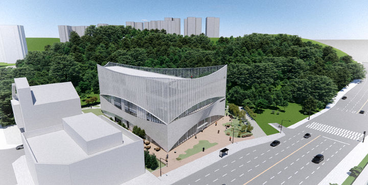 [서울=뉴시스] 수서동 공공도서관 조감도. 2025.07.28. (사진=강남구 제공) *재판매 및 DB 금지