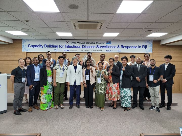 [대구=뉴시스]영남대의료원, 피지 보건부 감염병 대응 초청연수(사진=영남대의료원 제공) photo@newsis.com *재판매 및 DB 금지