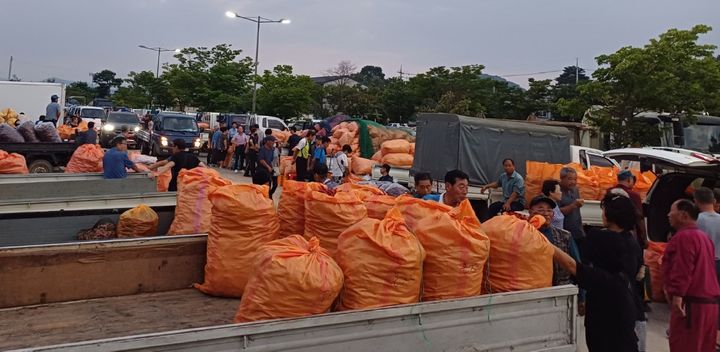 [부여=뉴시스] 부여 고추시장 *재판매 및 DB 금지