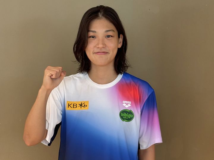 [서울=뉴시스] 29일 싱가포르 세계수영선수권대회 아레나에서 열린 2025 세계수영연맹 세계선수권대회 경영 여자 자유형 200m에서 한국신기록을 세우며 준결승에 진출한 조현주. (사진= 대한수영연맹 제공) *재판매 및 DB 금지